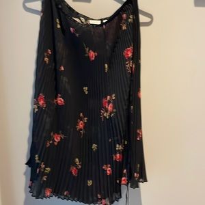 Wilfred - pleated floral skirt